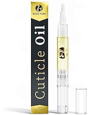 ECCO PURE Cuticle Oil Pen - Professional Manicure &amp; Pedicure Accessory - Cuticle Softener &amp; Nail Strengthener With Vitamin E