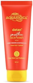 Generic mk Detan+ Smoothie Face Wash with Glycolic Acid & Cherry Tomato for Men & Women for Tan removal, Hydrates & Gentle...