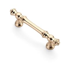 Asidrama 10 Pack 3 Inch(76mm) Brushed Brass Kitchen Cabinet Handles, Gold Cabinet Pulls Kitchen Cabinet Hardware for Cupboa…