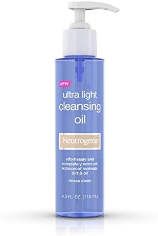 Neutrogena Ultra-Light Cleansing Oil, 4.0 Fluid Ounce