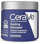 CeraVe Healing Ointment | Moisturizing Petrolatum Skin Protectant for Dry Skin with Hyaluronic Ac...