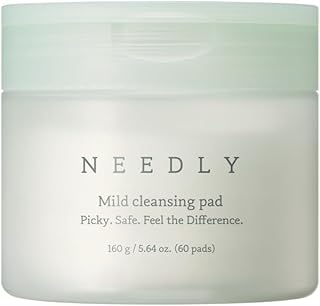 NEEDLY | Mild Cleansing Pad | Triple deep cleansing | One-step makeup remover | Barrier care cleanser for sensitive skin