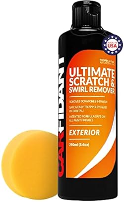 Carfidant Scratch and Swirl Remover - Car Scratch Remover for Scratches with Buffer Pad, Scratch Remover for V