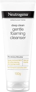 Deep Clean Foaming Cleanser- Advanced Face Wash | Men & Women | Normal to Oily Skin | Gentle Formula | 8% Amino Micellar |...