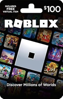 Roblox Physical Gift Card [Includes Free Virtual Item] [Redeem Worldwide]