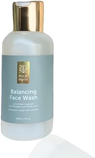 PUUR Ingrid - Balancing Face Wash - EWG VERIFIED, for sensitive skin with Baobab and Sacha Inci, 118ml/4oz