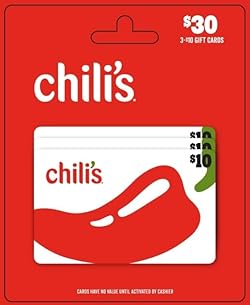 Chili's Gift Cards, Multipack of 3