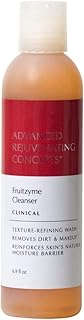 ADVANCED REJUVENATING CONCEPTS Clinical Fruitzyme Cleanser, for All Skin Types, Texture Smoothing Face Wash, 6.9 Ounce
