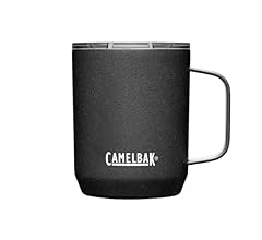 CamelBak Horizon 12oz Camp Mug - Insulated Stainless Steel - Tri-Mode Lid - Black