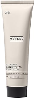 Versed Day Maker Microcrystal Exfoliating Cleanser - Creamy Facial Wash Helps Clear Dead Skin Cells Microcrystalline, Biod...