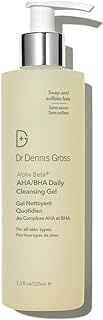 Dr. Dennis Gross Alpha Beta® AHA/BHA Daily Cleansing Gel, for Skin That is Dull, Congested and Uneven Tone & Texture (7.5 ...