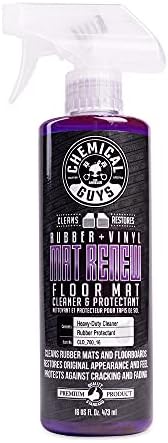 Chemical Guys CLD_700_16 Mat Renew Rubber + Vinyl Floor Mat Cleaner And Protectant, Safe for Cars, Trucks, SUV