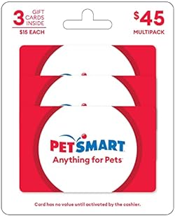 Petsmart Multipack Gift Card $45