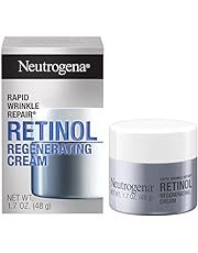 Neutrogena Retinol Face Moisturizer, Rapid Wrinkle Repair, Daily Anti-Aging Face Cream with Retinol &amp; Hyaluronic Acid to Fight Fine Lines, Wrinkles, &amp; Dark Spots, 1.7 oz