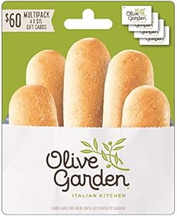 Olive Garden Gift Cards, Multipack of 4