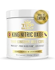 Join Top Shelf Grind Nitric Oxide Supplement for Men 6-in-1, Alpha Blood Flow, Stamina Booster, Strength, Energy, Endurance | 120 Capsules