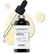 COSRX Vitamin C 23% Serum with Vitamin E & Hyaluronic Acid, Brightening & Hydrating Facial Serum ...