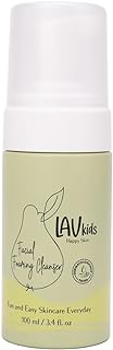Lav Kids Foaming Facial Cleanser for refreshed, yet gentle scented skin, Soap free Kids & Baby facial cleanser, Dermatolog...