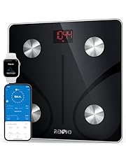 RENPHO Smart Scale for Body Weight, FSA HSA Eligible, Digital Bathroom Scale BMI Weighing Bluetooth Body Fat Scale, Body Composition Monitor Health Analyzer with Smartphone App, 400 lbs - Elis 1