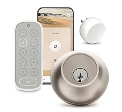 Level Lock Connect WiFi Smart Lock & Keypad for Keyless Entry - Control Remotely from Anywhere - Weatherproof - Works with …