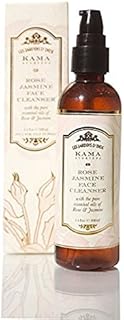 Kama Ayurveda Rose and Jasmine Face Cleanser with the Pure Essential Oils of Rose and Jasmine, 100ml