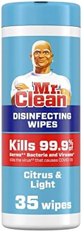 Procter & Gamble 105194 Citrus Scent Disinfecting Wipes 35 Count