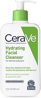 CeraVe Hydrating Facial Cleanser, 12 Ounces Each (1 Pack)