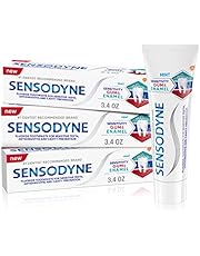 Sensodyne Toothpaste Sensitivity Gum and Enamel, Triple Protection, Refreshing Fluoride Toothpaste, Mint Flavor - 3.4 Ounces x 3