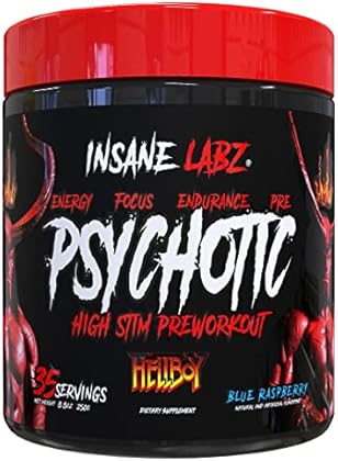 Insane Labz Hellboy Edition High Stimulant Pre Workout Powder