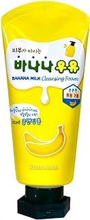 Kwailnara Banana Milk Cleansing Foam (120 mL) Moisturizing Banana & Milk Protein