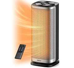 Dreo Space heater indoor, Fast Heating Ceramic Electric & Portable Heaters with Thermostat, Oscillation, Overheat Protectio…