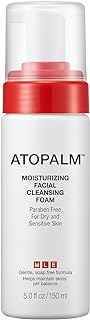ATOPALM Moisturizing Facial Cleansing Foam, Paraben Free for Dry & Sensitive Skin Face Wash, Hyaluronic Acid, Skin pH Bala...