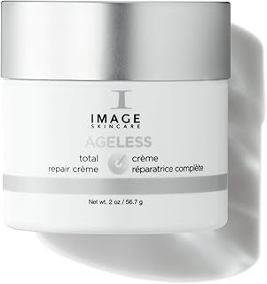 IMAGE Skincare, AGELESS Total Repair Crème, Facial Night Cream Moisturizer with Hyaluronic Acid and Shea Butter, 2 oz