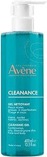 Eau Thermale Avène - Cleanance Cleansing Gel - Soap-Free Cleanser for Face and Body - For Blemish-Prone Skin - 13.5 fl.oz.