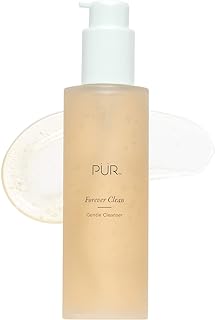 PÜR MINERALS Forever Clean Gentle Facial Cleanser, Sulfate-Free Makeup Remover, Vegan-Friendly Formula, Green Tea, Aloe Vera
