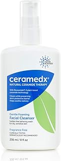 Ceramedx – Gentle Foaming Facial Cleanser | Natural Ceramide Cleanser for Dry, Sensitive Skin | Cruelty Free, Vegan & Frag...