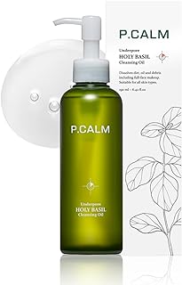 P.CALM UnderPore Holy Basil Cleansing Oil 6.42 fl.oz | Instant Blackhead Reducing Non-Comedogenic Pore Control Cleansing O...