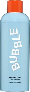 Bubble Skincare Fresh Start Gel Cleanser - Gentle Exfoliating Face Wash for Oily Skin - Formulated with Aloe Vera Juice + ...
