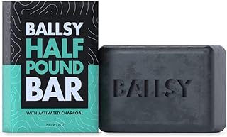 Ballsy Bar Soap Activated Charcoal, Essential Oils, and Plant Extracts .5lb