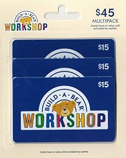 Build-A-Bear Gift Cards, Multipack of 3