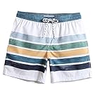 maamgic Mens Slim Fit Swim Shorts Swim Trunks 7 inch Quick Dry Mens Bathing Suits with Mesh Lining