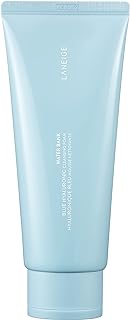 LANEIGE Water Bank Cleansing Foam: Hyaluronic Acid, Papain, Visibly Smooth and Soften