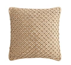 Boho Living Jada Decorative Throw, Includes Accent, Premium Woven Design, Living Room Décor, (1) 20" x 20" Pillow Cover wit…