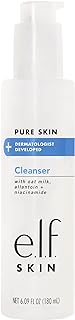 e.l.f. SKIN Pure Skin Cleanser, Non-Foaming Creamy & Gentle Daily Face Wash, Removes Dirt, Oil & Impurities Without Irrita...