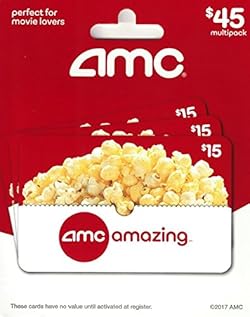 AMC Theatre  Gift Cards, Multipack of 3