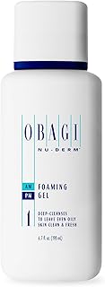 Obagi Nu-Derm Foaming Gel – Gel-Based Cleanser for Normal to Oily & Sensitive Skin – 6.7 oz