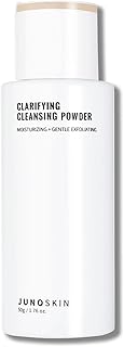 JUNO & Co. Exfoliating Face Wash, 10 Ingredients Facial Clarifying Cleansing Powder with Hyaluronic Acid for Extra Hydrati...