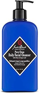 Jack Black Pure Clean Daily Facial Cleanser, Facial Cleanser & Toner, Removes Dirt & Oil, Organic Ingredients, Men’s Hydra...