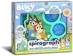 Spirograph Cyclex Studio Bluey - The Easy Way to Make Countless Amazing Spiral Art Designs Bluey Playset Art K