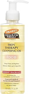 Palmer's Cocoa Butter Skin Therapy Cleansing Facial Oil, Gentle Makeup Remover for Face, Rosehip Fragrance, 6.5 Ounce